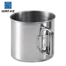 14oz stainless steel camping mug